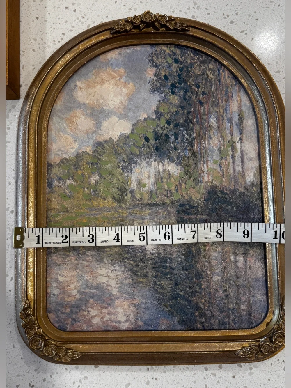 Collection of 3 impressionsist wall art frames